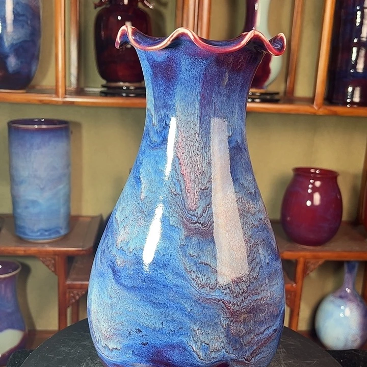 瓷片隔**王钧瓷手工艺品杯子