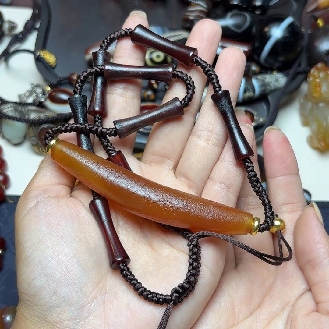 玛瑙/玉髓未镶嵌颈饰