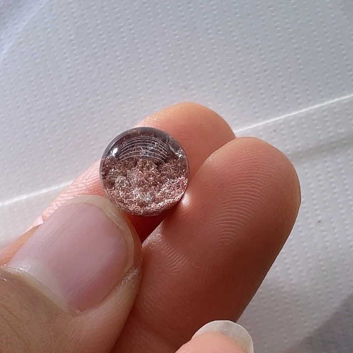 桃****银S925镶嵌珠宝半成品水晶