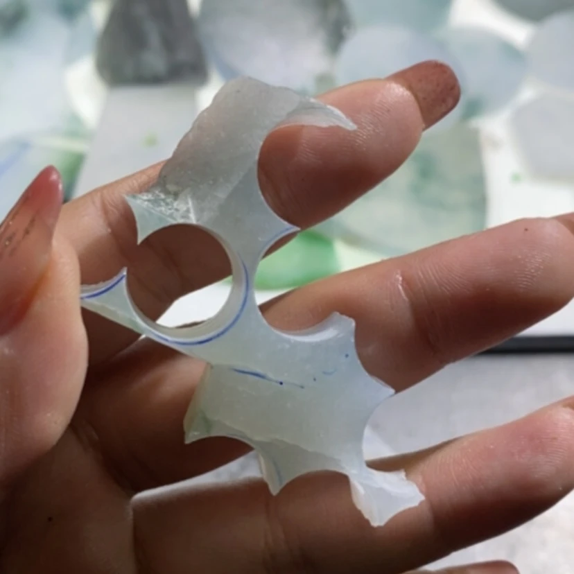 【闪购商品】翡翠挂件未镶嵌1**3纯毛料不带工