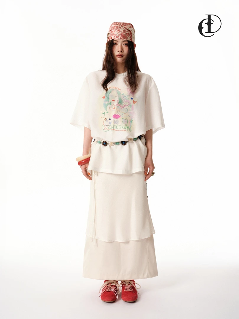 CD 2025SS |秋  艺术家涂鸦T