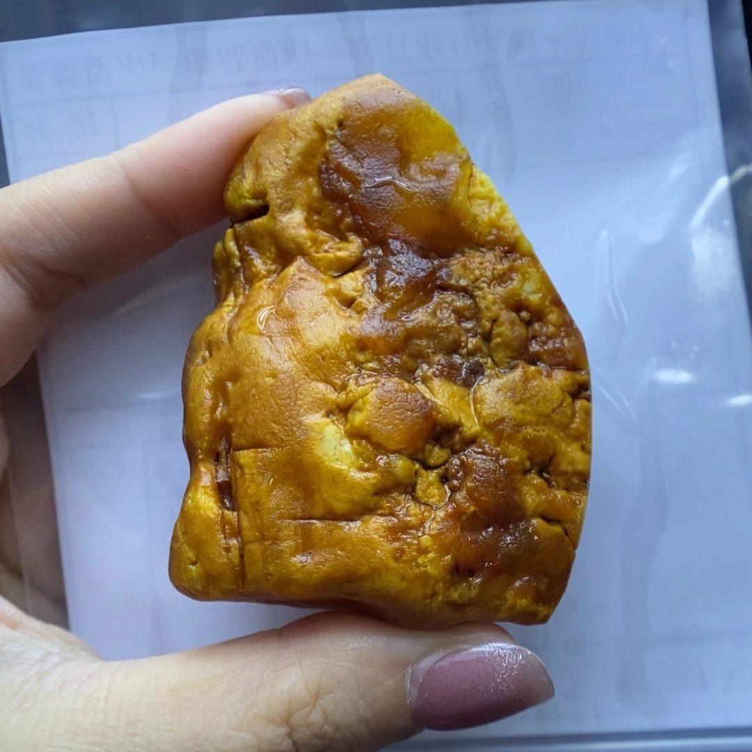 未镶嵌定制蜜蜡郎