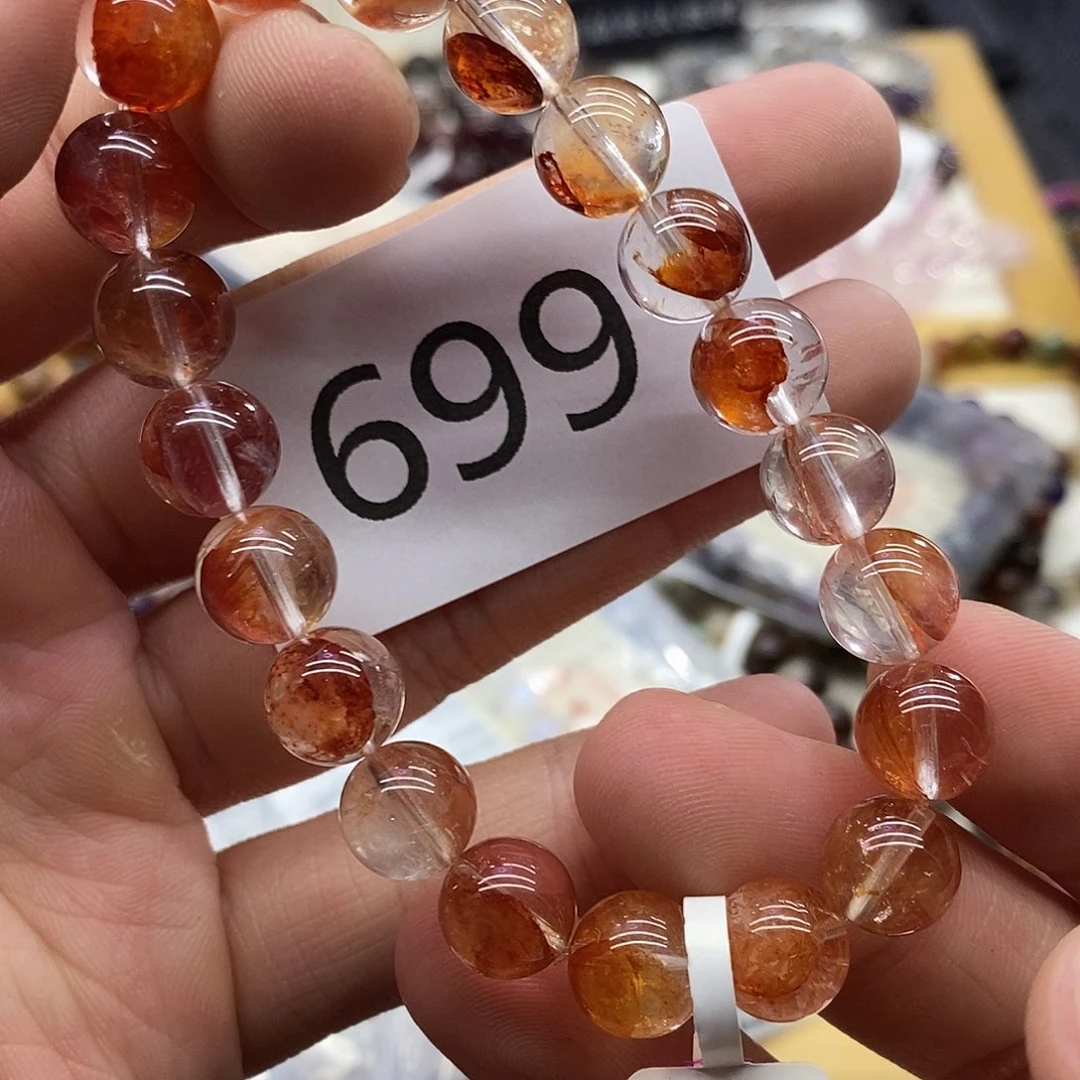 水晶手串未镶嵌天然