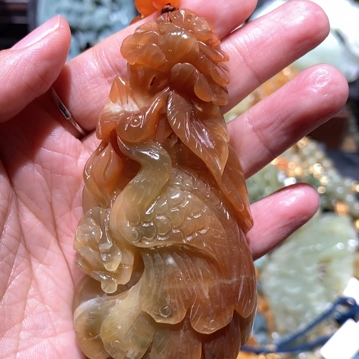岫玉毛衣链未镶嵌
