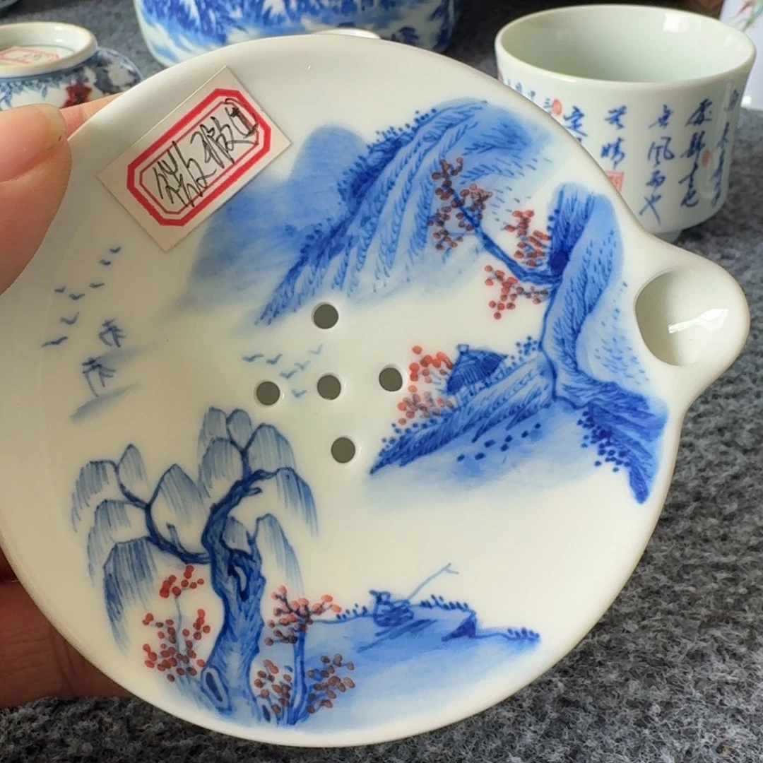 现代景德镇陶瓷手绘茶具