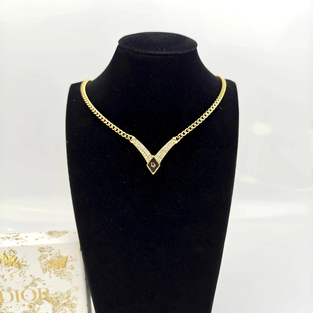 胖虎佳佳/迪奥/95新/公价0/饰品/项链/31B2509150026