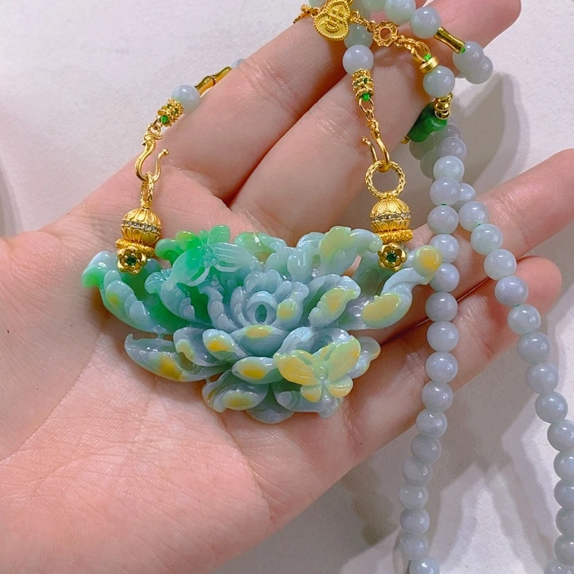 【闪购商品】翡翠未镶嵌颈饰吊坠