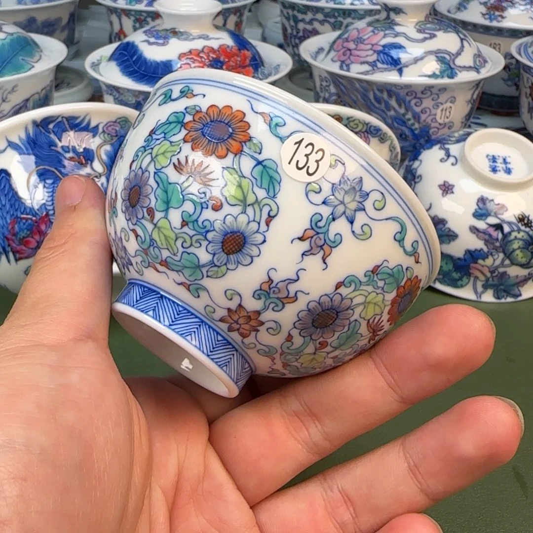 ?**?彦祖纯手工手绘茶具133