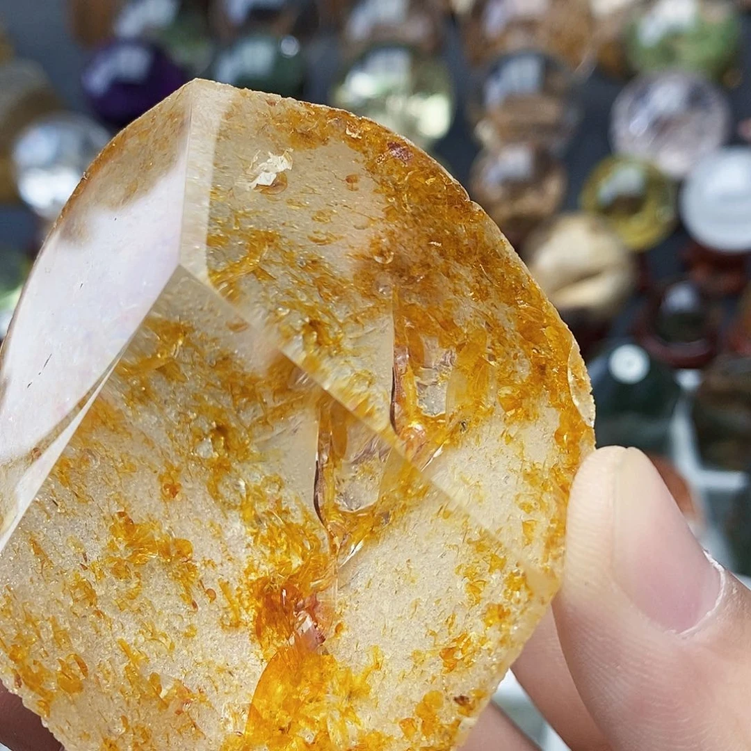 水晶天然水晶透亮光泽未镶嵌看*够