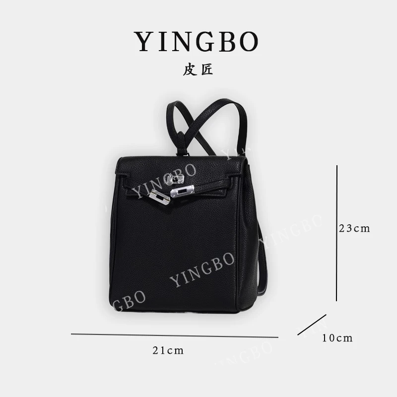 【英柏甄选】GQ-8815-黑色 然与纯小众设计感时尚单肩包百搭女包