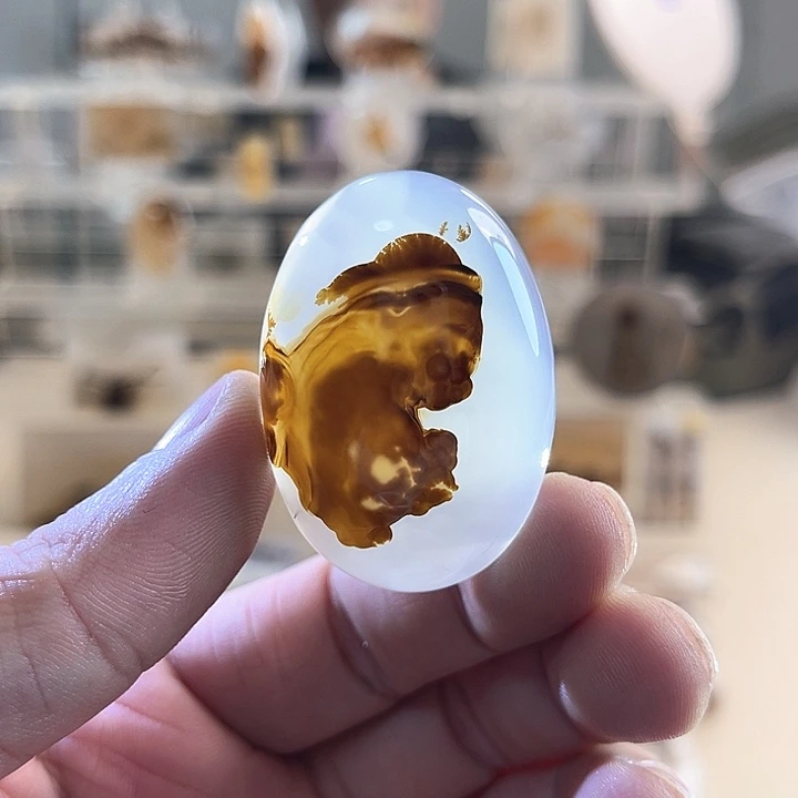 玛瑙/玉髓未镶嵌吊坠(不含链)