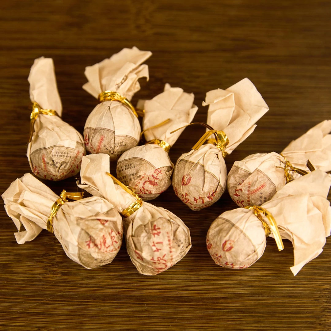 【小岛专属】秘境茨竹林龙珠 普洱生茶8克*20颗/罐