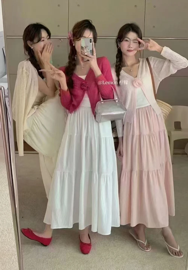 【小白姐姐】9925仙女款夏季款半身裙遮肉