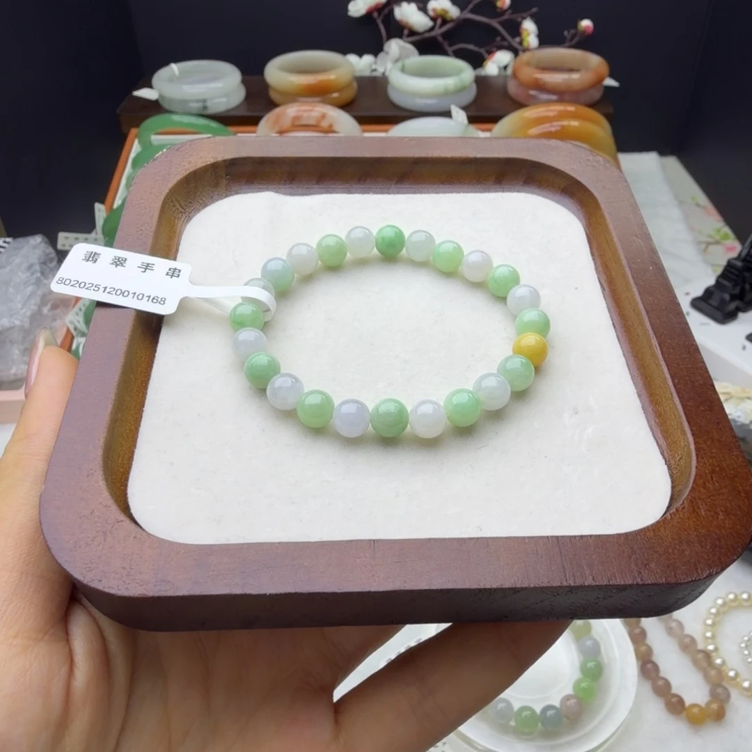 翡翠未镶嵌手串翡翠手串