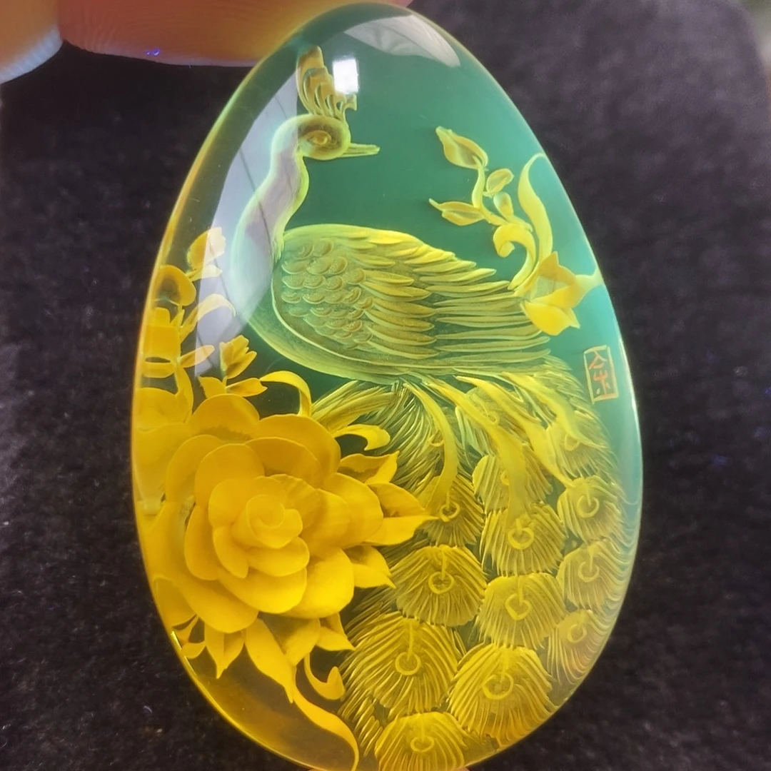 金珀未镶嵌吊坠(不含链)