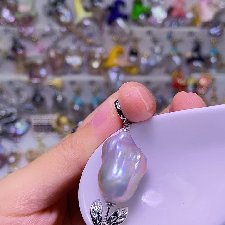 颈饰淡水珍珠合金45