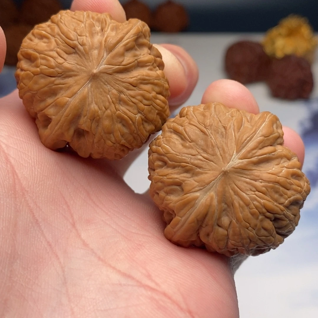 文玩核桃把件38铁锤