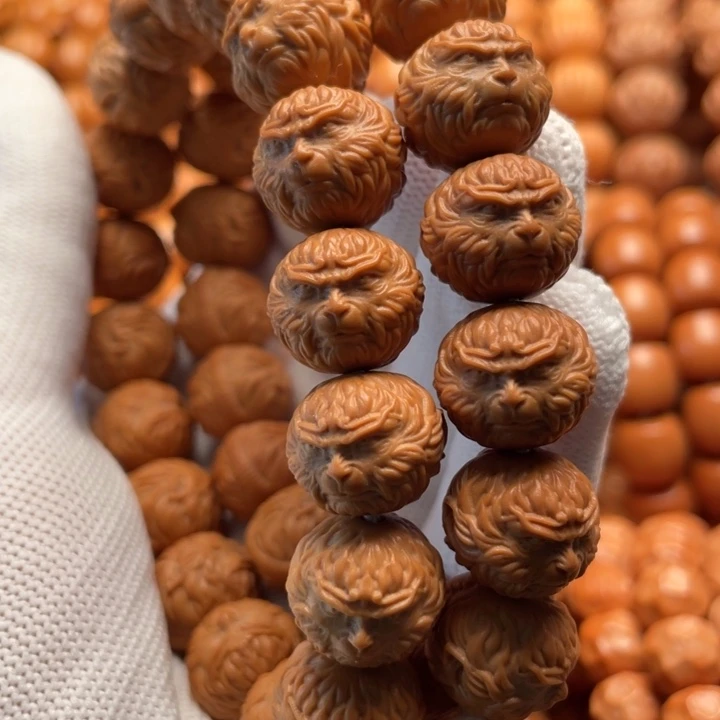 猴头核桃吊坠我***梦斗战胜佛