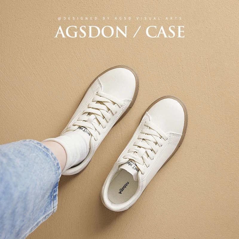 P143069厚底小白鞋女款增高板鞋配裙子百搭女鞋