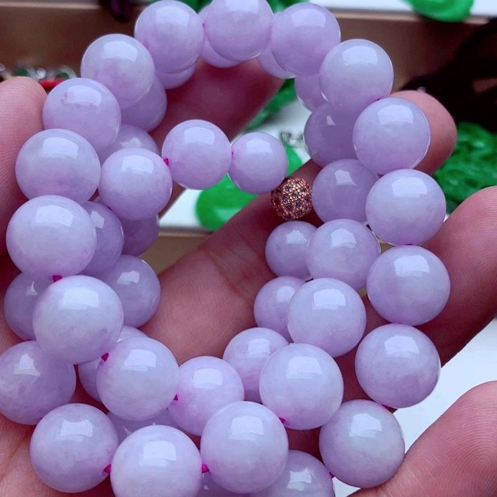 翡翠未镶嵌毛衣链