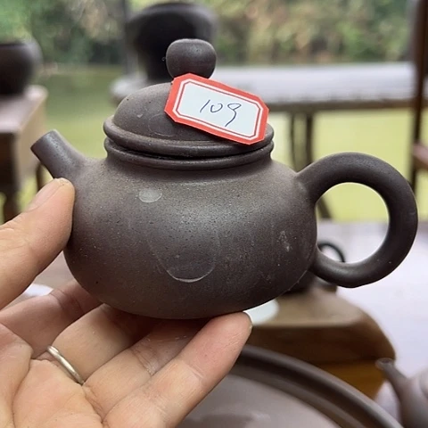 香***息戬谷龙窑柴烧茶壶109