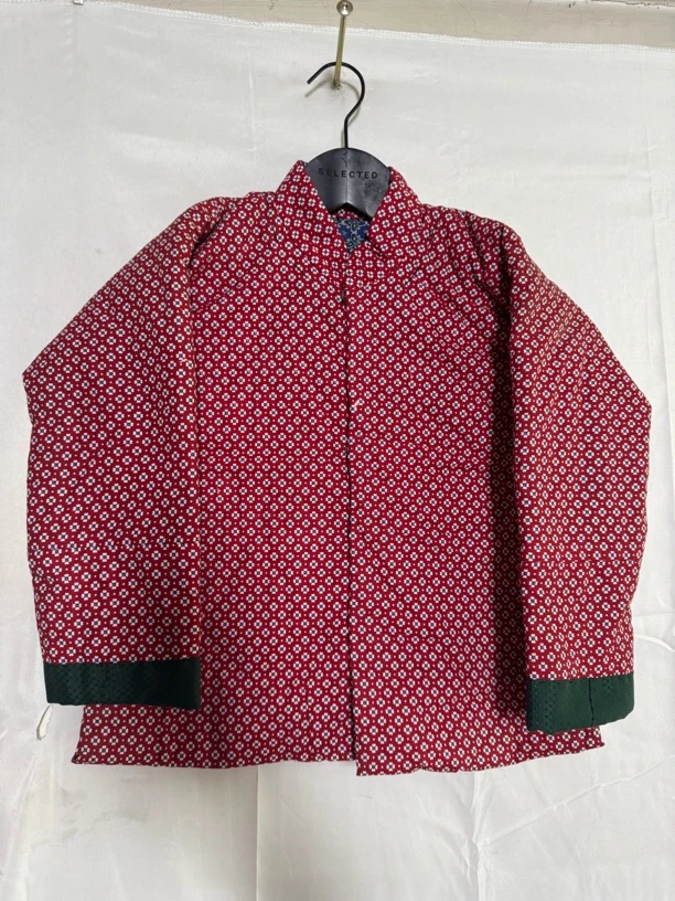 儿童棉袄里外纯棉花袄