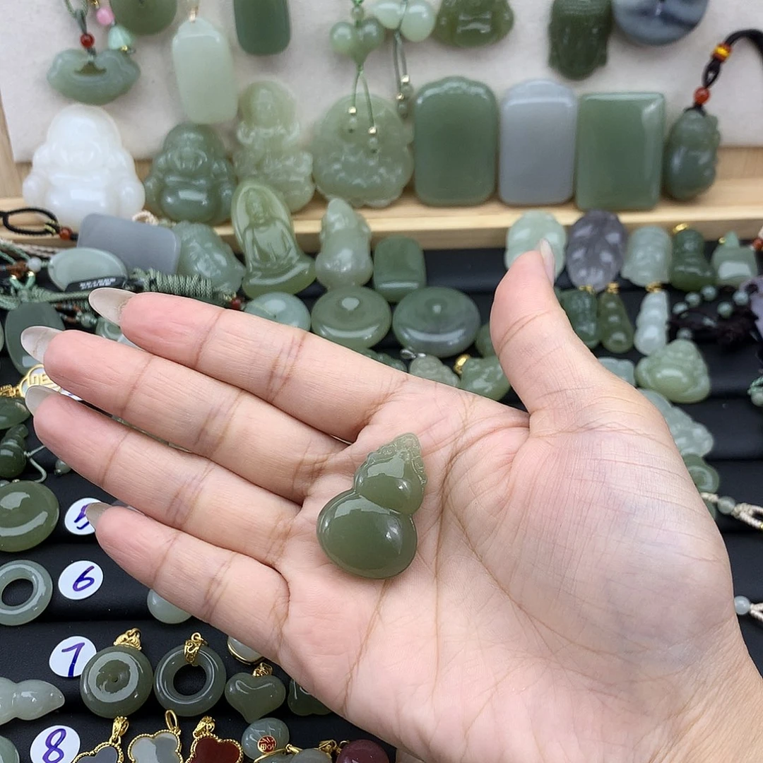 吊坠(不含链)未镶嵌和田玉