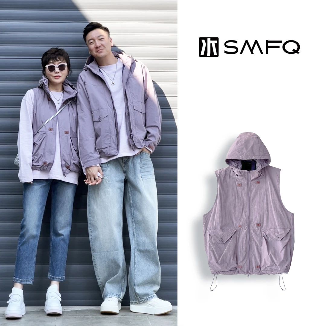 水木夫妻【情侣款】”自然共生“可拆卸三防户外机能风衣外套SMGD0123