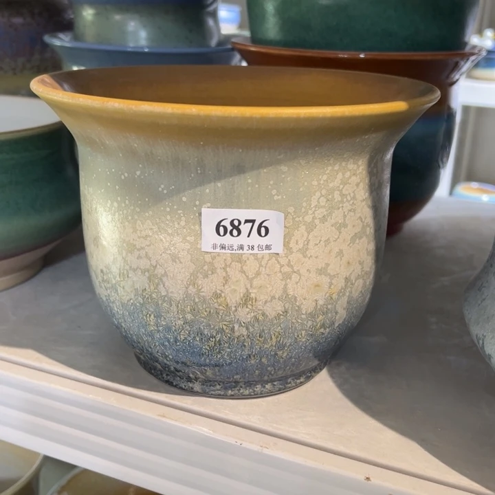 口20 手工花盆满30包邮