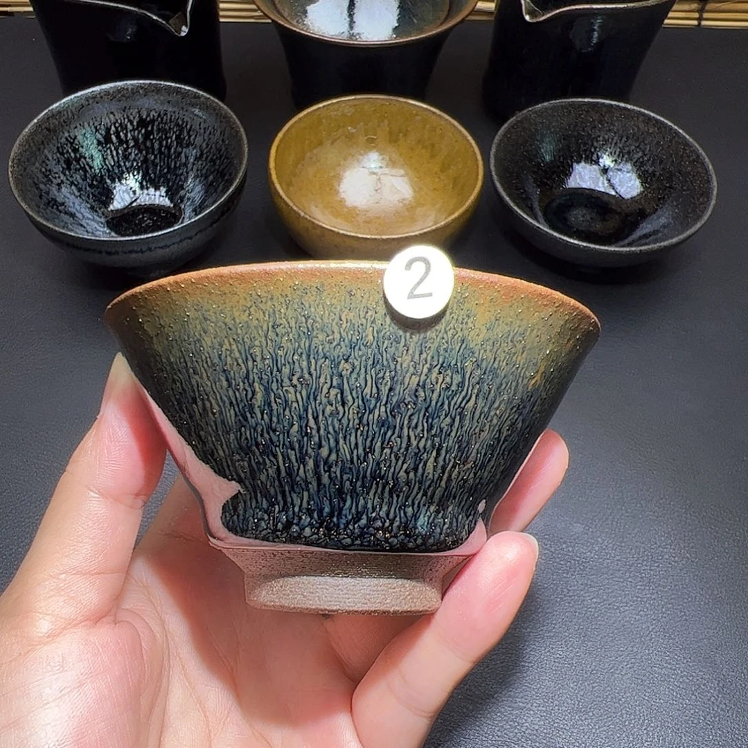 茶盏龙窑柴烧建盏