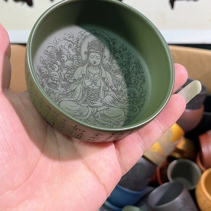 茶杯紫砂全手工紫砂主人杯