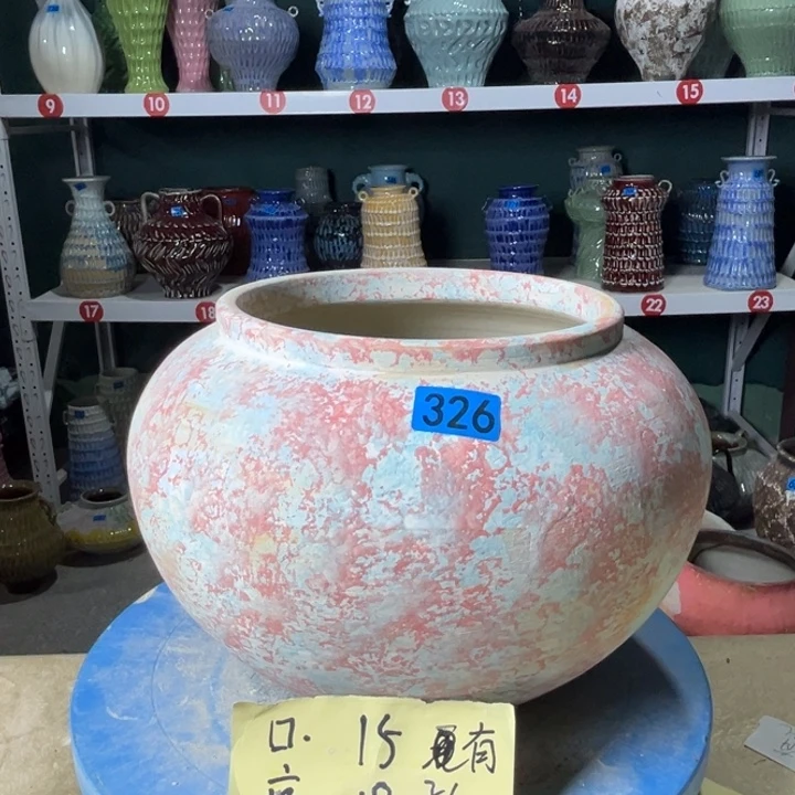 景德镇陶瓷花盆花器326