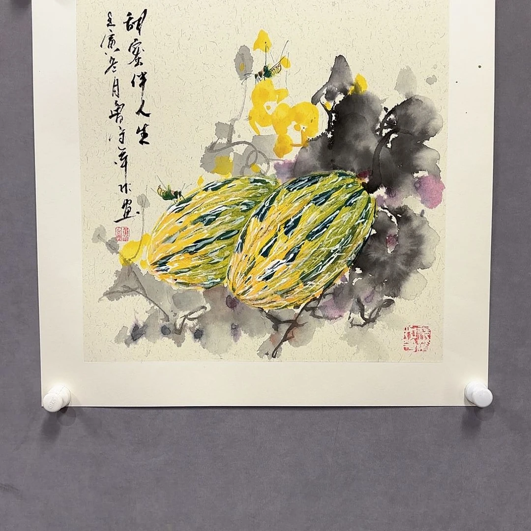 国画国画纯手绘作品请放心去藏