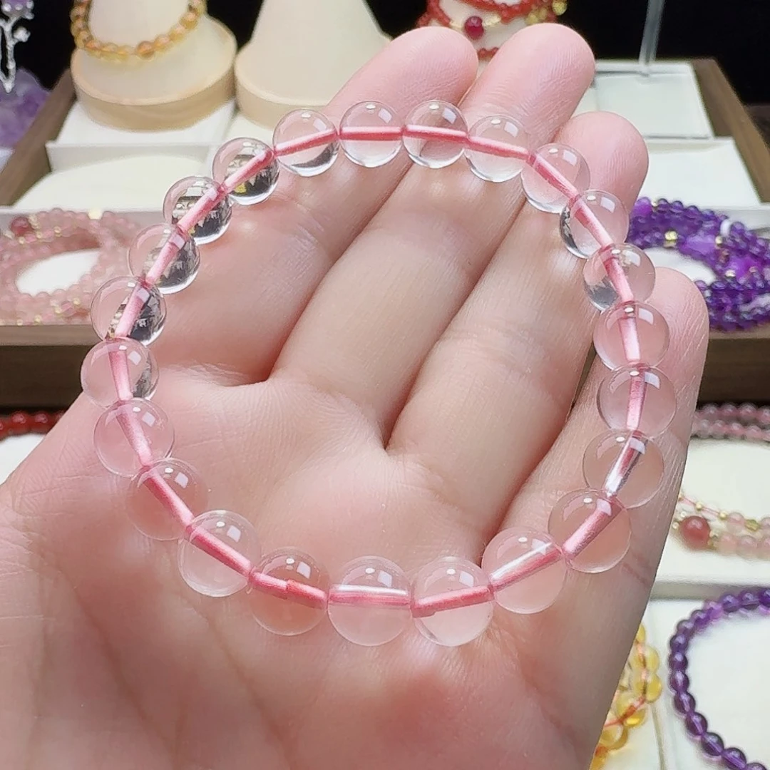 水晶手链未镶嵌莫粉