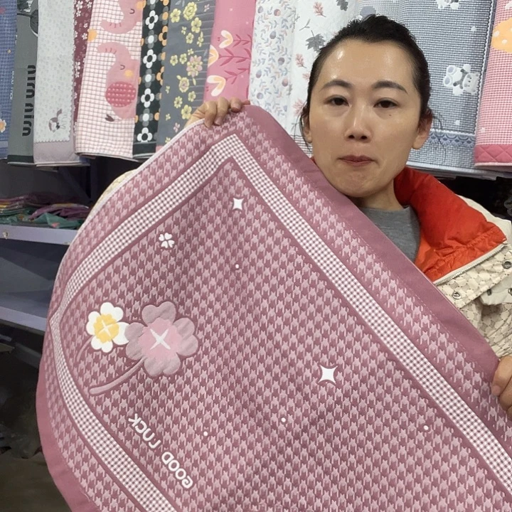 棉特价酒红色千鸟格