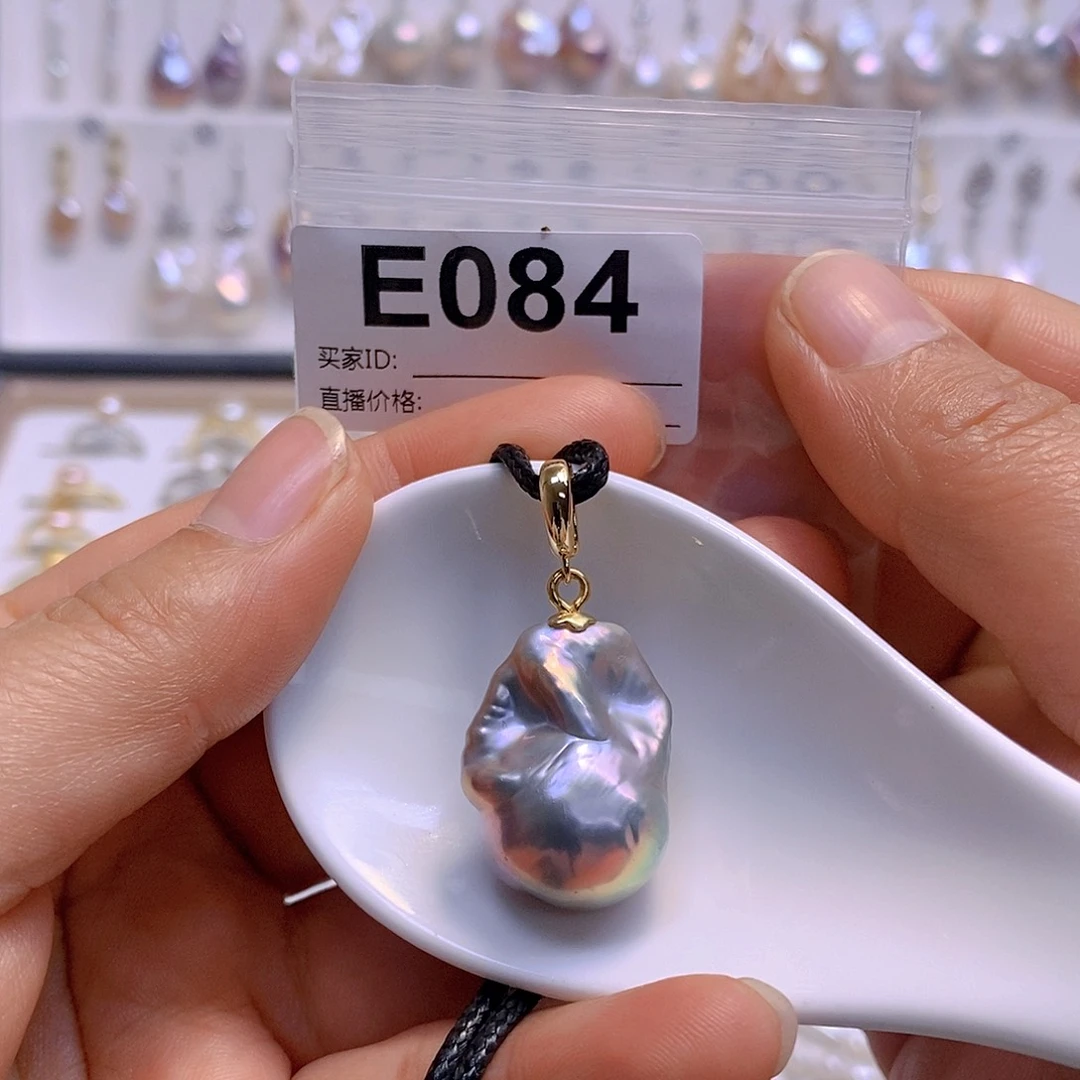 淡水珍珠颈饰银S925镶嵌