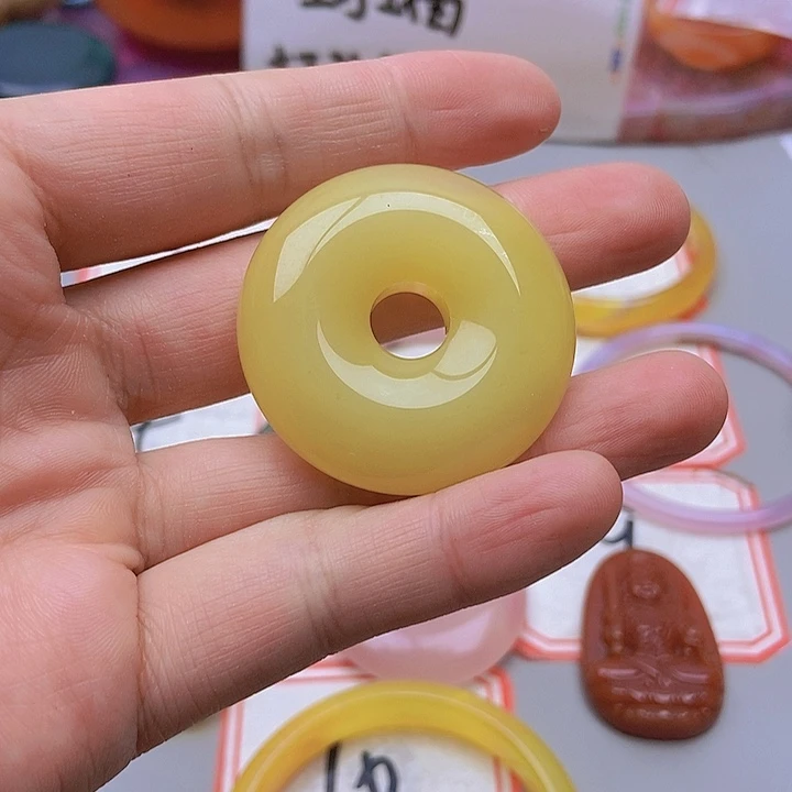 【闪购商品】玛瑙/玉髓珠宝半成品未镶嵌1*德