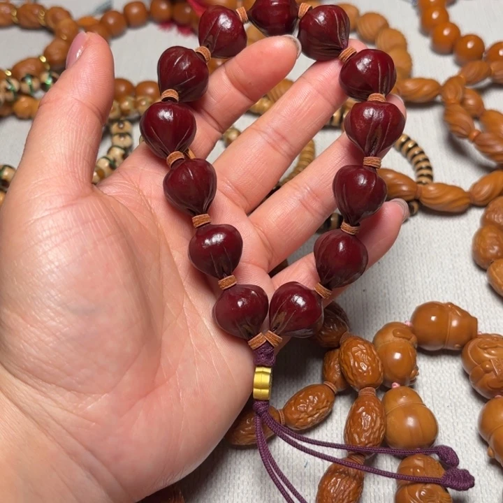 橄榄核手串/手链1.7紫皮