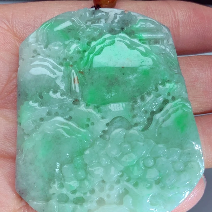 翡翠吊坠(不含链)未镶嵌