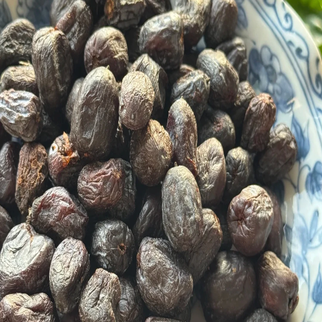 【V嘉精选】黑枣营养价值超高两份两盒一斤左右