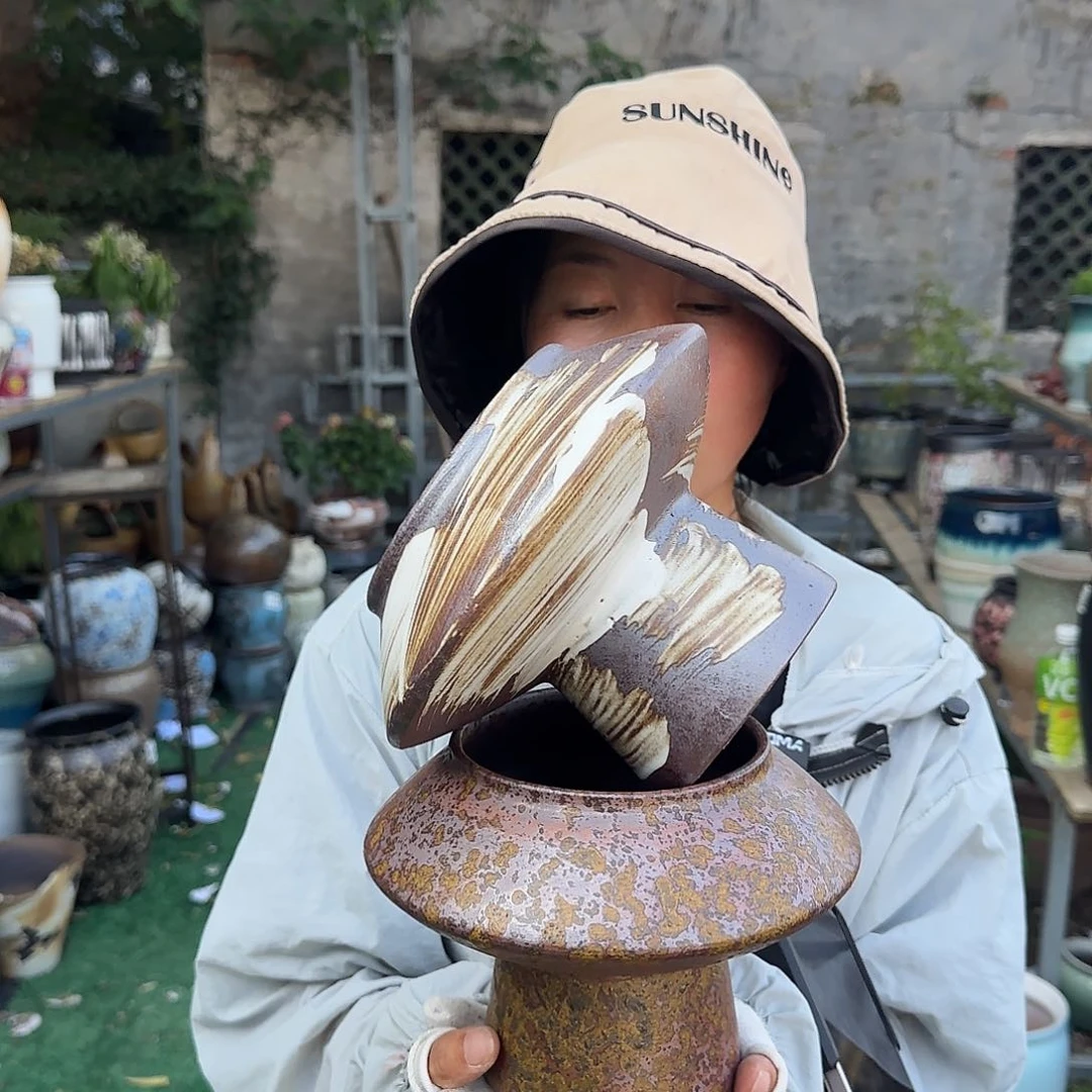 紫砂花盆王嫂花盆直播0617-420