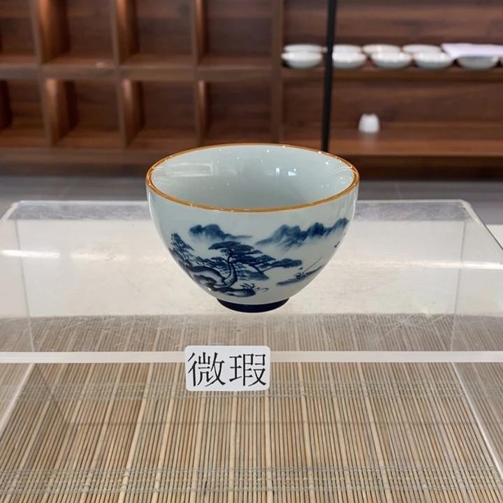 釉下老陶泥手工绘制