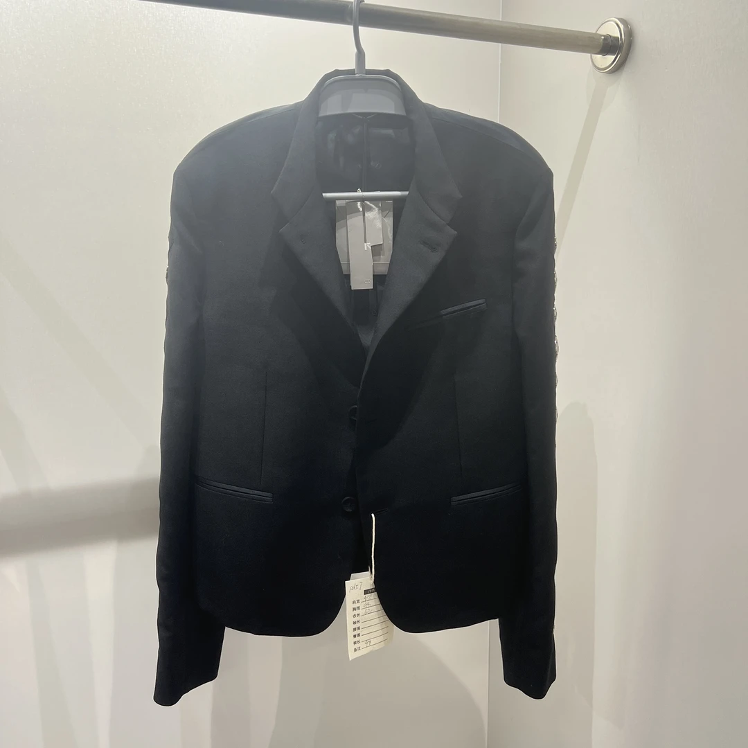 99新 DIOR/迪奥 pd57 黑色西装 羊毛 48码