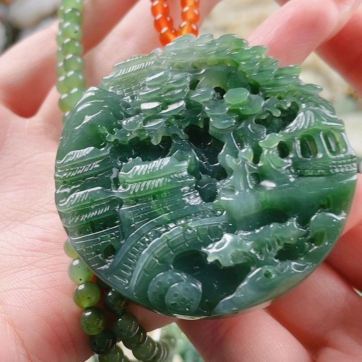 未镶嵌和田玉挂件