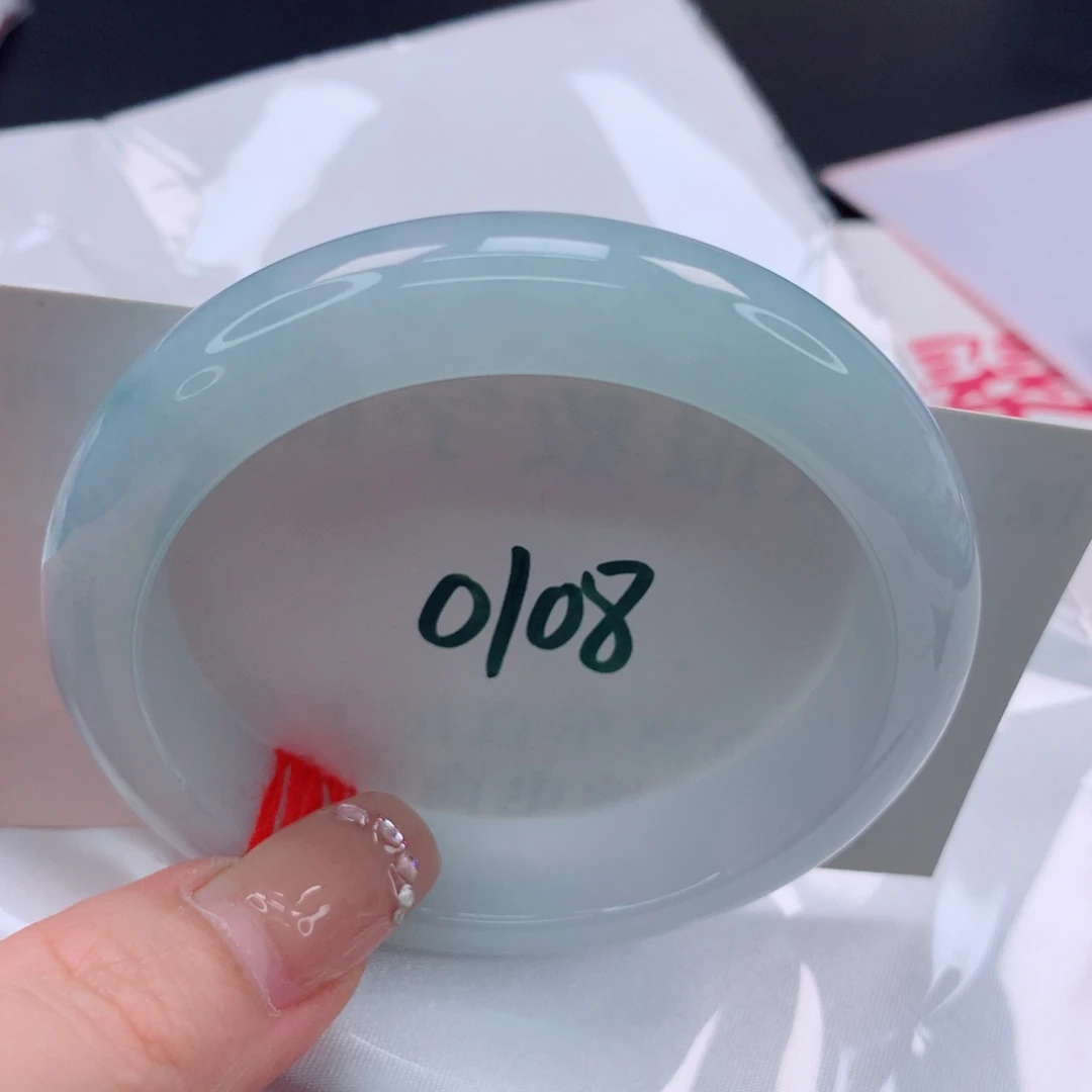 翡翠手镯未镶嵌缅甸天然A货翡翠