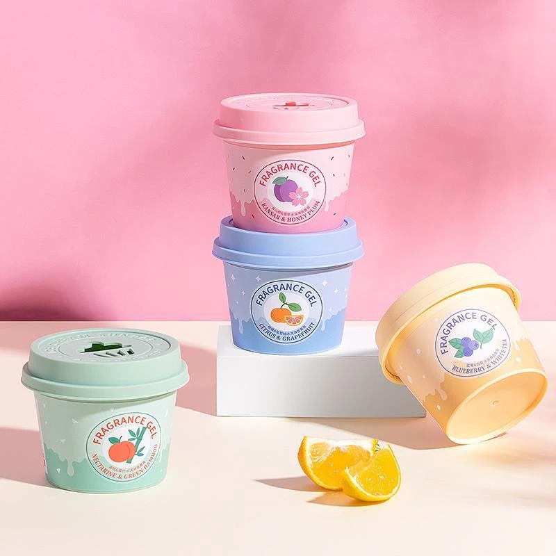 【专属】名创优品冰淇淋香薰膏室内卫生间清新芬芳中和异味花果香