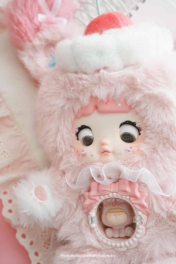 阿玛莉莉丝联名糯米儿一口甜心系列毛绒可爱潮玩娃娃