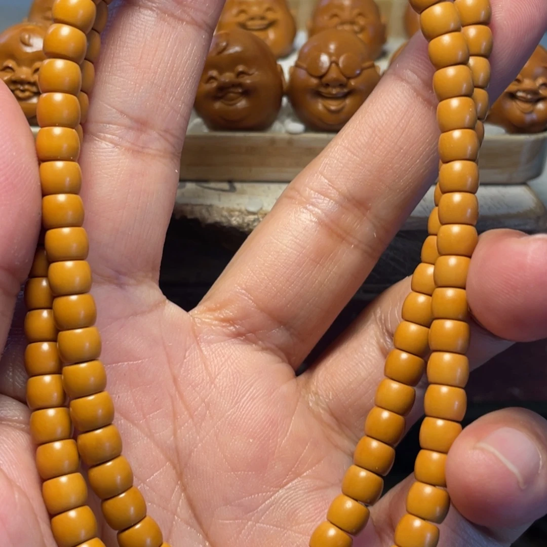 橄榄核手串/手链0.6*0.5老型直切核尖