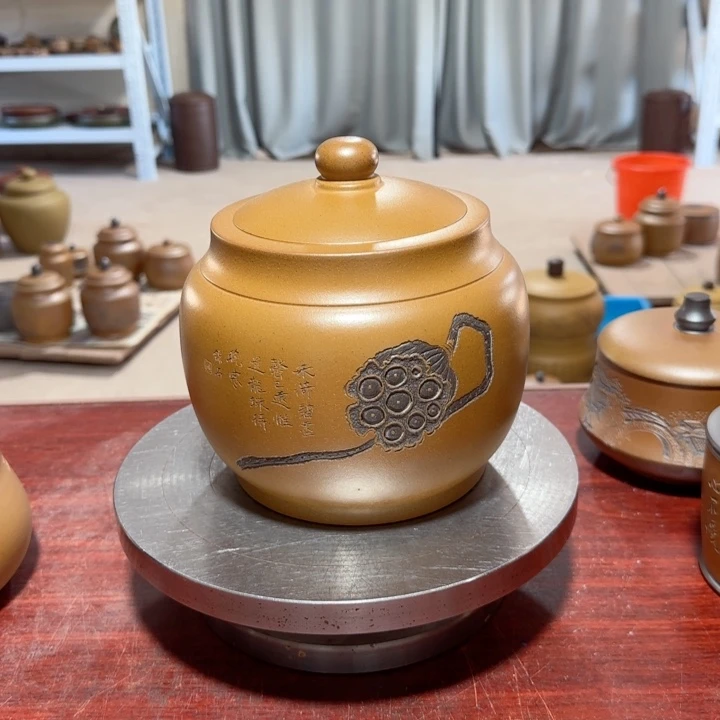 紫砂茶叶罐。。。。。。。。。