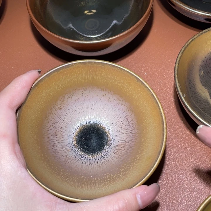 大***鱼茶盏纯手工真柴烧建盏89